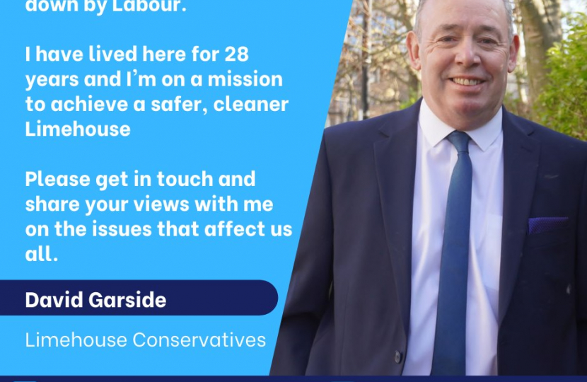 David Garside for a better Limehouse