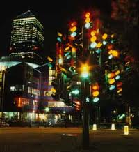 Westferry Circus Traffic Light Tree