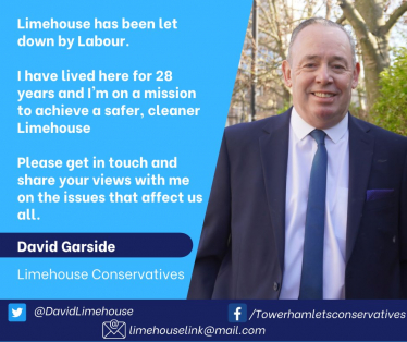 David Garside for a better Limehouse